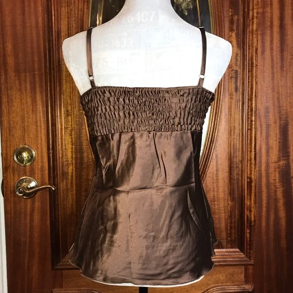 YOU GET BOTH - New NWT Jewel Tone Sequin Silky Cami Tank - Y2K 90s 2000s Retro - Picture 12 of 13